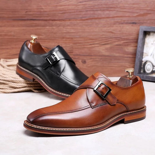 Leather Shoes For Men Business Formal Wedding Shoes