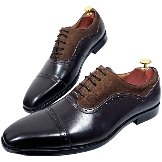 Men's Oxford Shoes Dress Shoes Leather Handmade