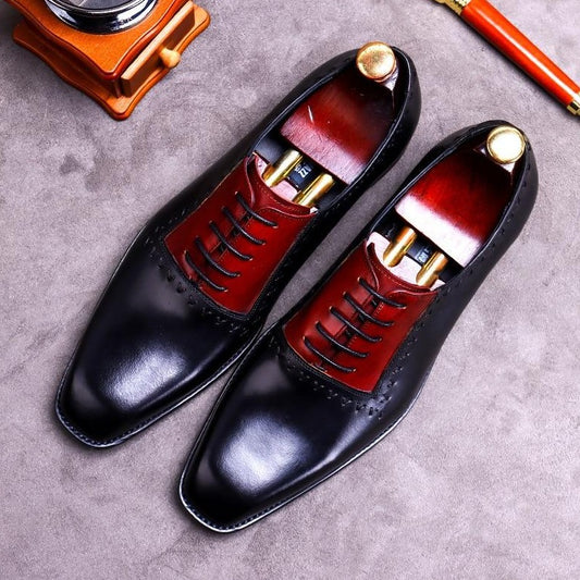 Wedding Shoes Spring Winter Leather Handmade For Men