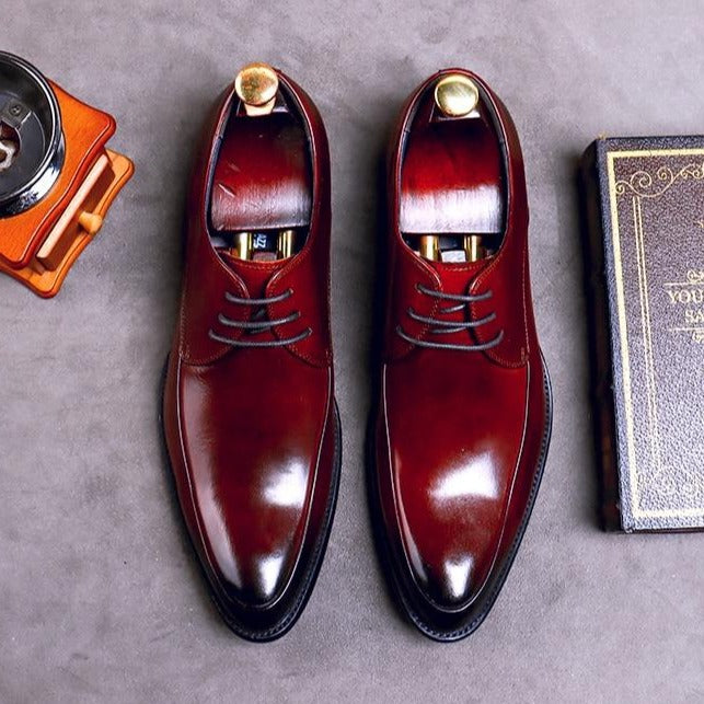 Wedding Shoes For Men Spring Autumn Genuine Leather Handmade
