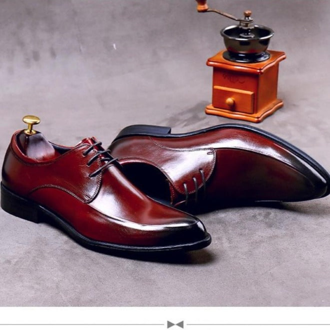 Wedding Shoes For Men Spring Autumn Genuine Leather Handmade