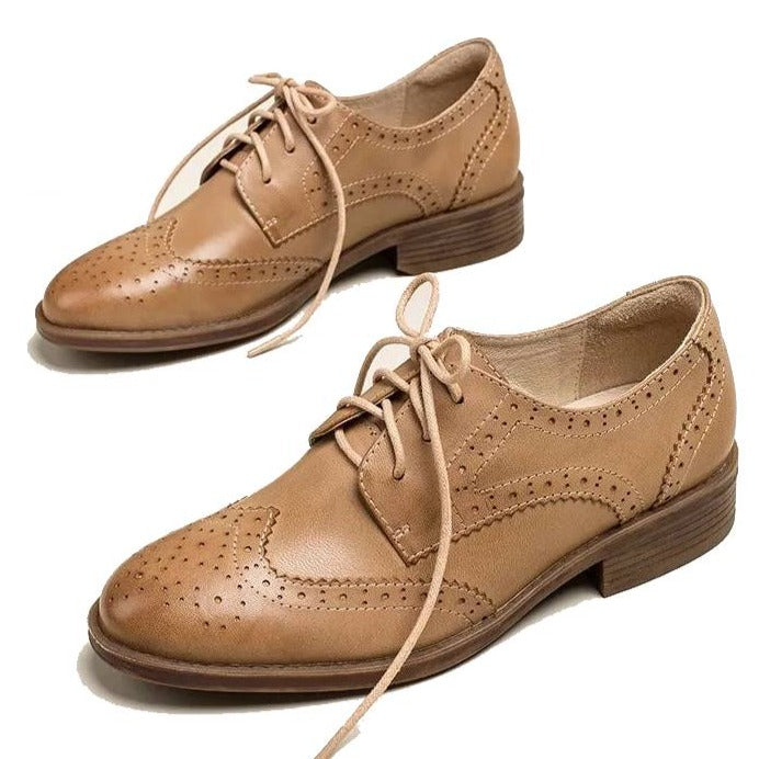 Loafers Vintage Oxford Shoes Leather Handmade